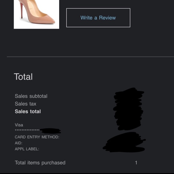 NWOB Christian Louboutin Pigalle Follies Pointed Toe Nude Pump Sz 39.5 - Picture 16 of 16